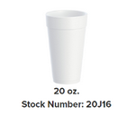 20 oz. Styrofoam Cup - 20J16