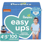 76622 DIAPERS PAMPERS BOY 4T/5T EASY UPS TRAINING UNDERWEAR ( CS 72 ), Bees  Medical