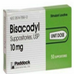 Bisacodyl Suppositories, USP 10 mg - Padagis