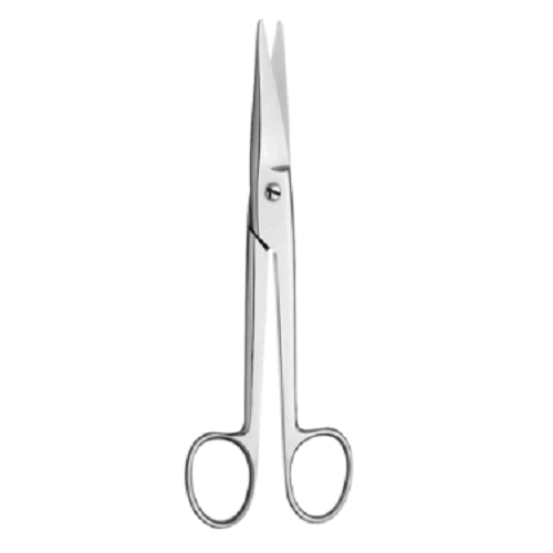 Brown Dissecting Scissors - Curved - JEDMED