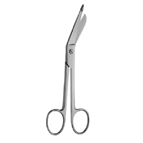 Brown Dissecting Scissors - Curved - JEDMED