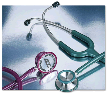 Hopkins Stainless Steel Dual-Head Stethoscope