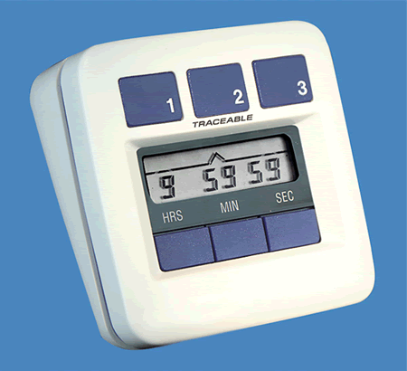 Digital LCD 3 Channel Timer