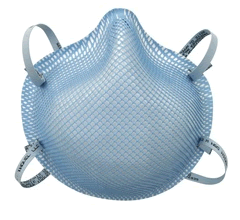 1512 MASK SURGICAL PARTICULATE N95 RESPIRATOR MEDIUM BLUE STRAP ( CS ...