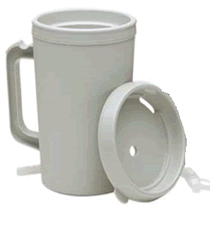 Water Pitcher with Lid & Straw Port — Mountainside Medical Equipment