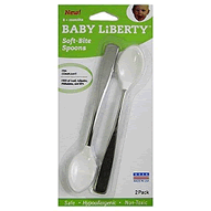 Baby Spoons Gerber Soft Bite Spoons for infants 4 months+ 2 pack